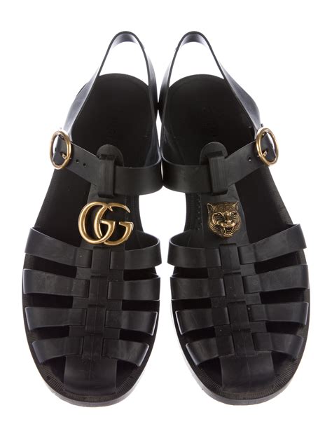 gucci male rubber shoes|gucci rubber shoes for ladies.